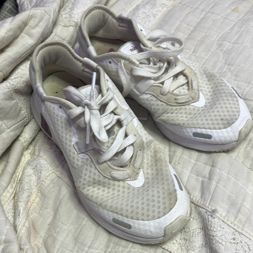 Nike white shoes